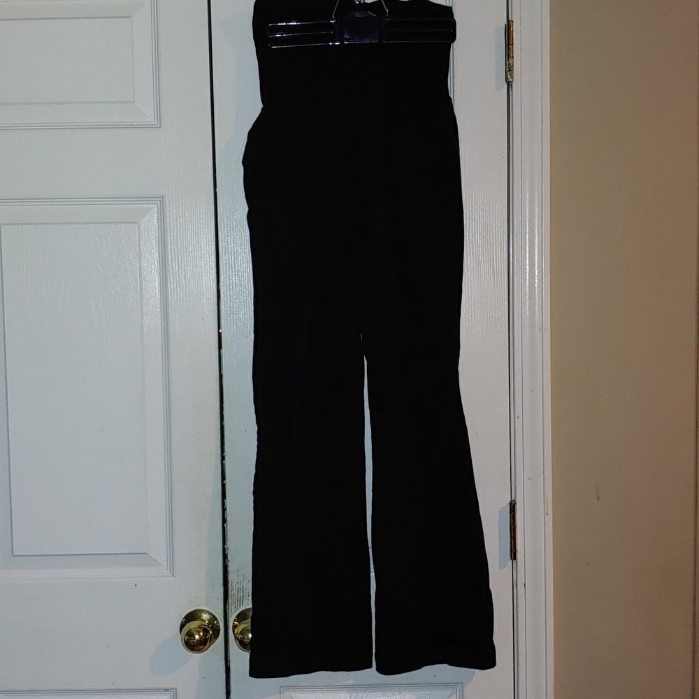 Indigo Blue Full panel black pants Sz PL